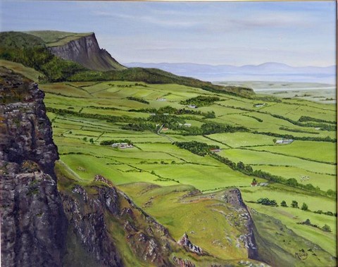 Mount Benevenagh from Gortmore viewing point