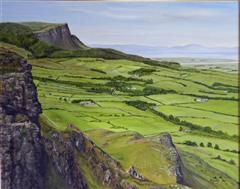 Oil painting of Benevenagh